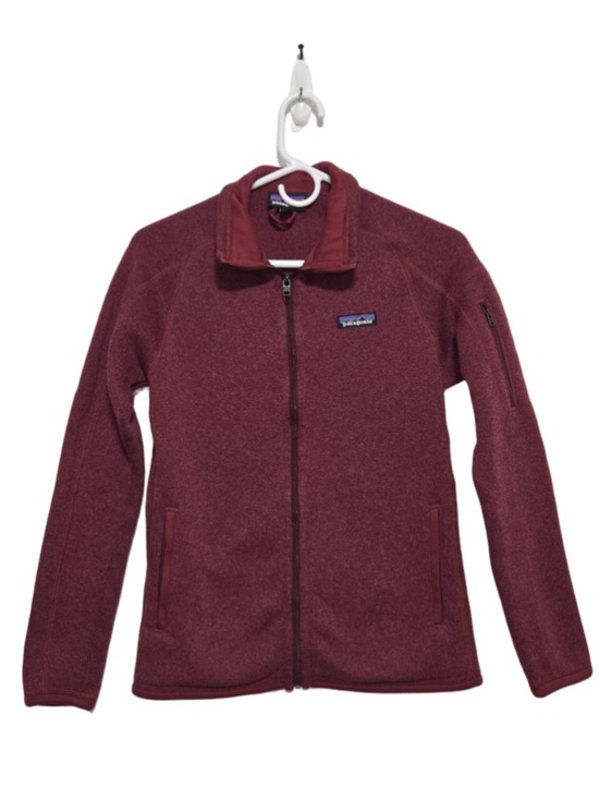 Patagonia Jackets & Blazers - Patagonia Better Sweater Fleece Jacket Women's Size Small Burgundy Full Zip